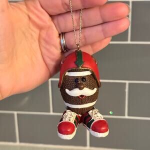 Y2K Vintage Football Christmas Ornaments Sports Helmet Tennis Shoes Mustache Man